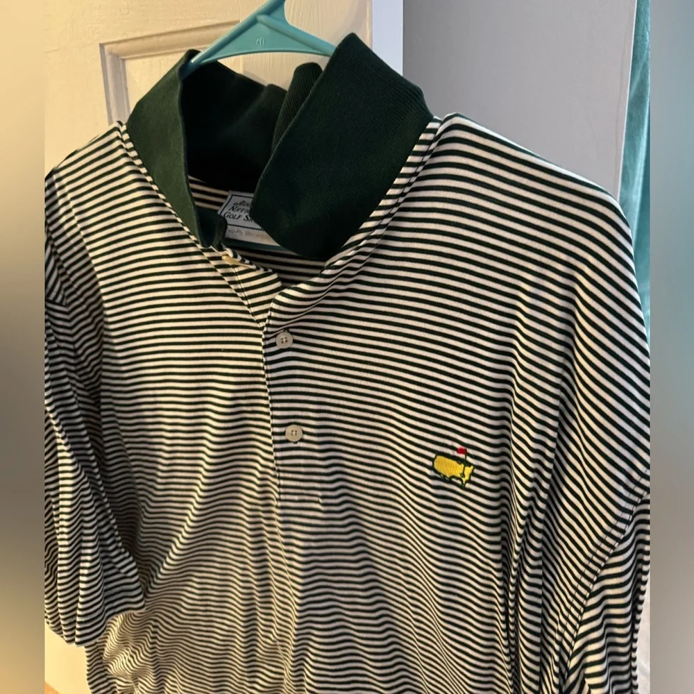 Masters Polo - Green Striped - Picture 1 of 2